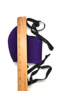Embroidered Purple Mask